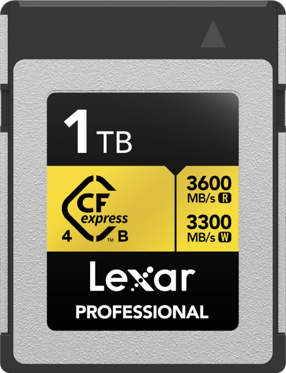 Karta Lexar CFexpress 4.0 Pro Gold R3600/W3300 1TB