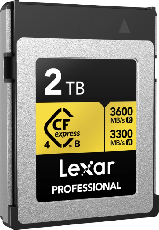 Karta Lexar CFexpress 4.0 Pro Gold R3600/W3300 2TB