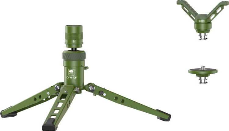 Statyw Sirui Table Tripod / Low Angle Monopod Feet & V-Shape Gun Pedal zielony