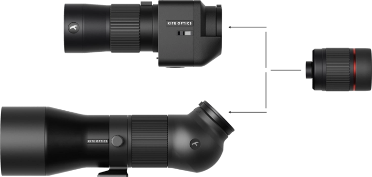 Luneta ze stabilizacją Kite APC 60ED Body