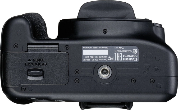 canon eos 4000d  spód