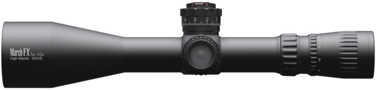 Luneta celownicza March FX 5-42x56 High Master Gen II