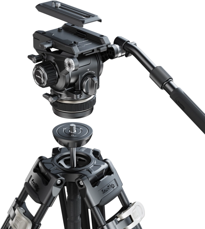 Statyw video Smallrig 4463 AD-120 Zestaw 3-sekcyjny, carbon, głowica video