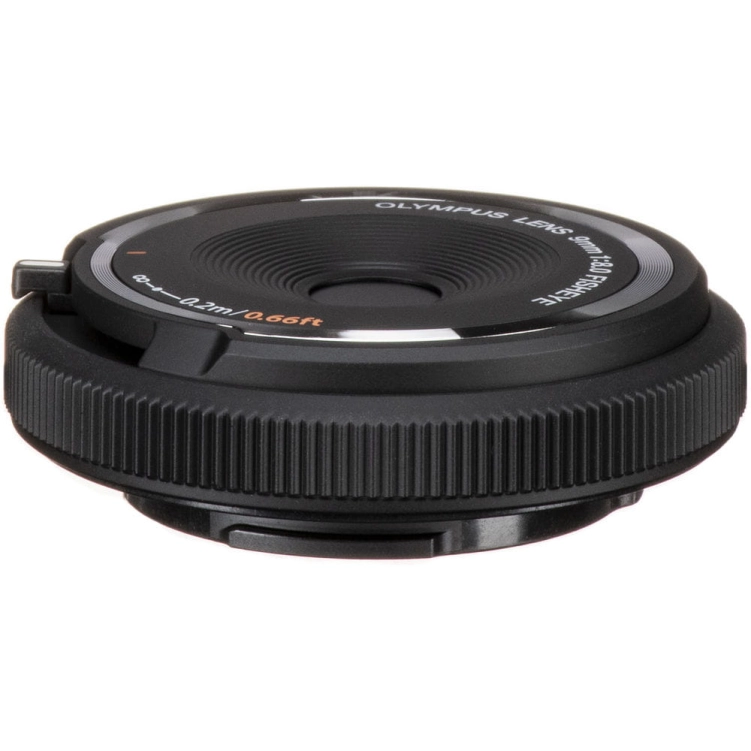 Obiektyw Olympus 9 mm f/8 Fisheye czarny Cap