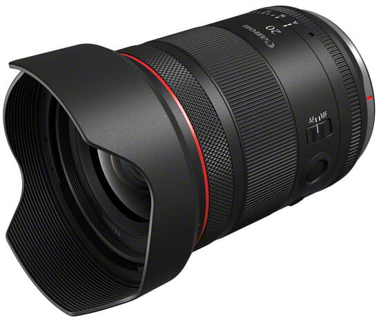 Obiektyw Canon RF 20mm f/1.4 L VCM