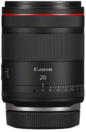 Obiektyw Canon RF 20mm f/1.4 L VCM