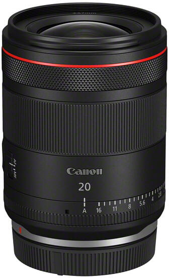 Obiektyw Canon RF 20mm f/1.4 L VCM