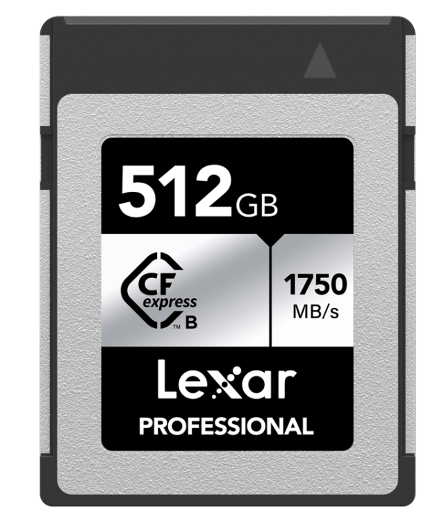 Karta Lexar CFexpress Silver Typ B 512GB R1750/W1300