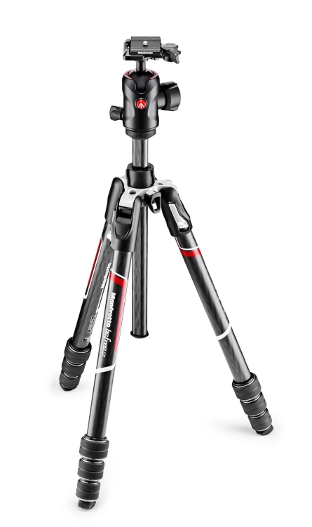 Manfrotto Statyw Befree GT Twist Carbon MKBFRTC4GT-BH z gł. kulową i torbą