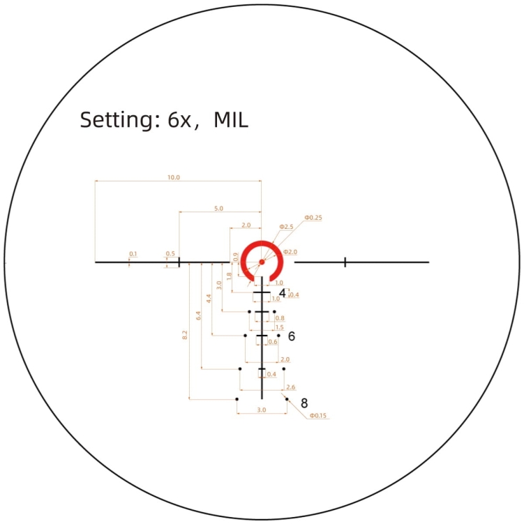 Luneta biegowa Vector Optics Tauron 1-6x24 GEN II SFP SCOC-49