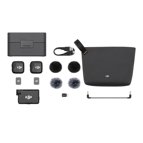 Zestaw bezprzewodowy DJI Mic Mini (2 TX + 1 RX + Etui Ładujące)
