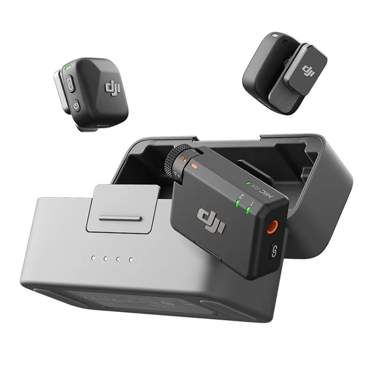 Zestaw bezprzewodowy DJI Mic Mini (2 TX + 1 RX + Etui Ładujące)