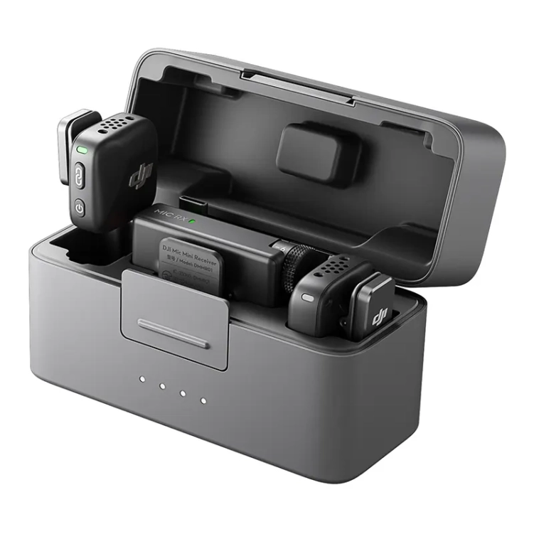 Zestaw bezprzewodowy DJI Mic Mini (2 TX + 1 RX + Etui Ładujące)