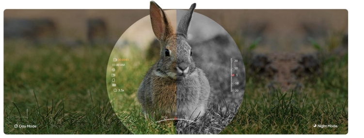 Celownik noktowizyjny Hikmicro Alpex Lite A40EL 4K LRF