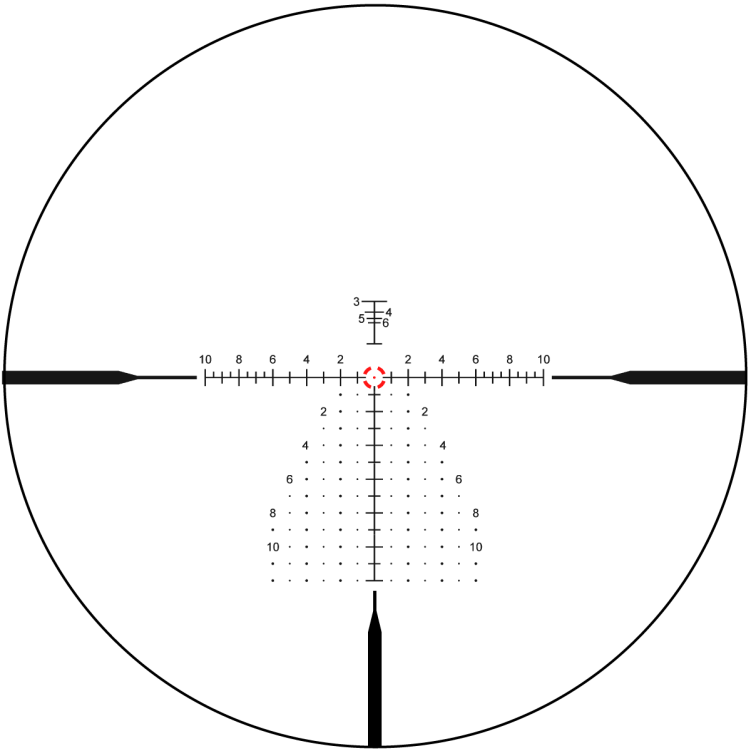Siatka celownicza Vector Optics Continental X6 2-12X44 RAR SCFF-69