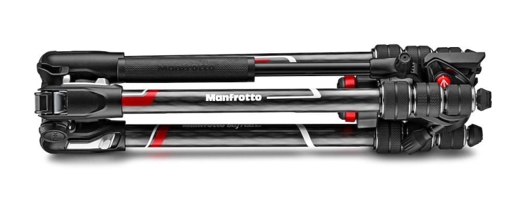 Manfrotto Statyw podróżny Befree Live Twist Carbon MVKBFRTC-LIVE z gł. video i torbą