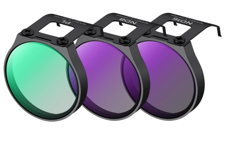 Zestaw Filtrów K&F CONCEPT NANO-X ND8 / ND16 / PL do drona DJI NEO