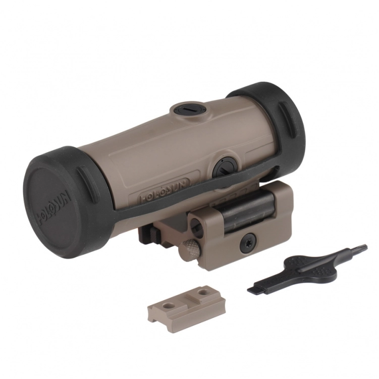 Powiększalnik Holosun HM3X FDE 3x Magnifier - Montaż Flip & QD