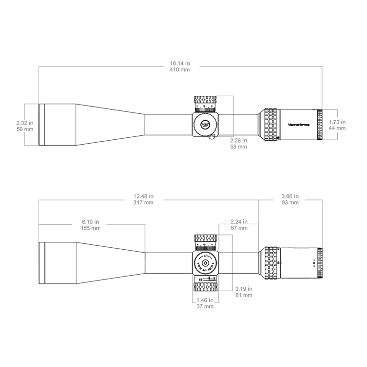 Luneta Celownicza Vector Optics Sentinel-X Pro 10-40x50 SCOL-34