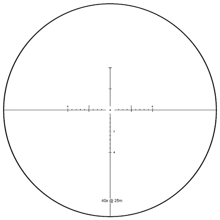 Siatka Celownicza Vector Optics Sentinel-X Pro 10-40x50 SCOL-34