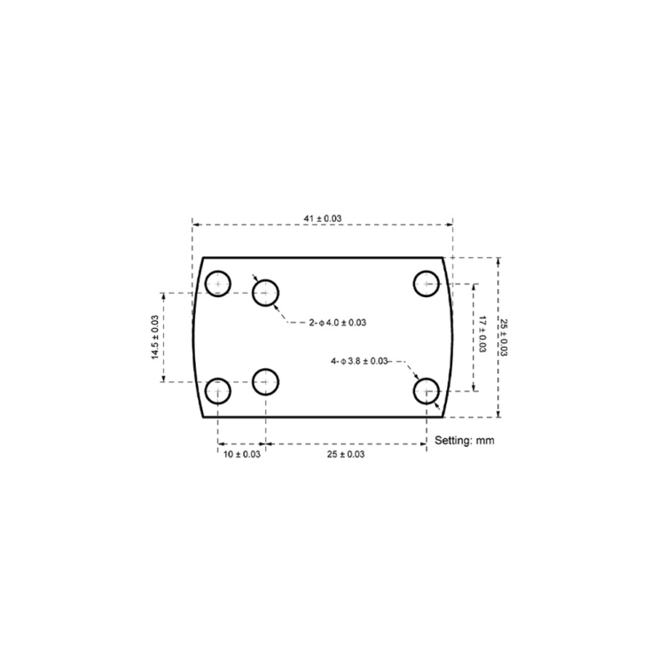 Kolimator Vector Optics Frenzy-S 1x17x21 MGT/RMS Weaver SCRD-73