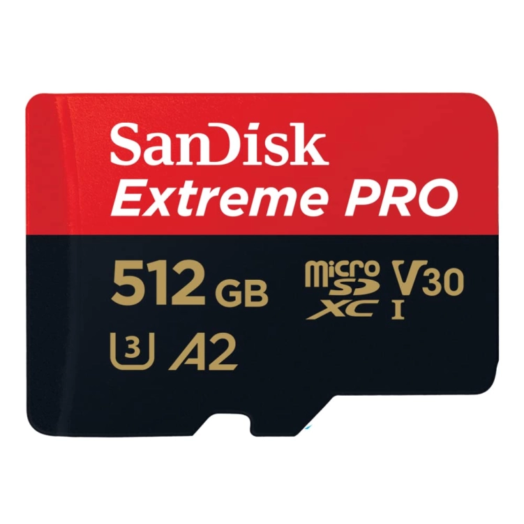 Karta Sandisk Extreme Pro microSDXC 512 GB V30 (200 MB/s)