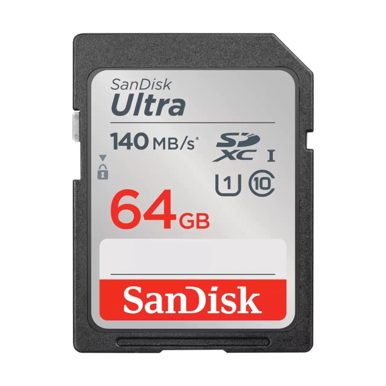 Karta Sandisk Ultra SDXC 64 GB 140 MB/s