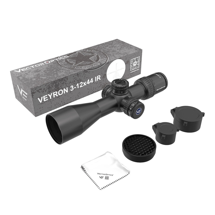 Luneta celownicza Vector Optics Veyron 3-12x44 IR Compact SFP MPR-V10 SCOM-40