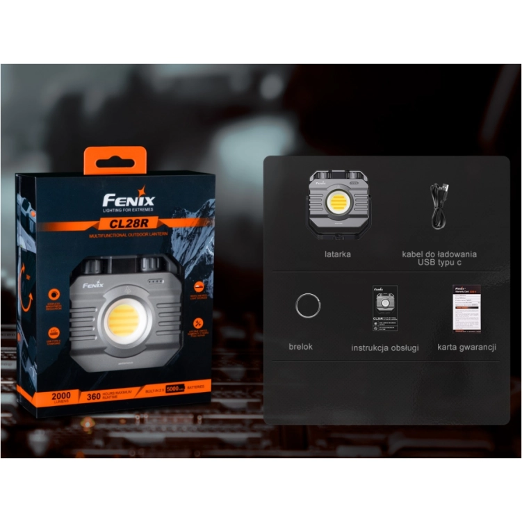 lLampa kempingowa Fenix CL28R