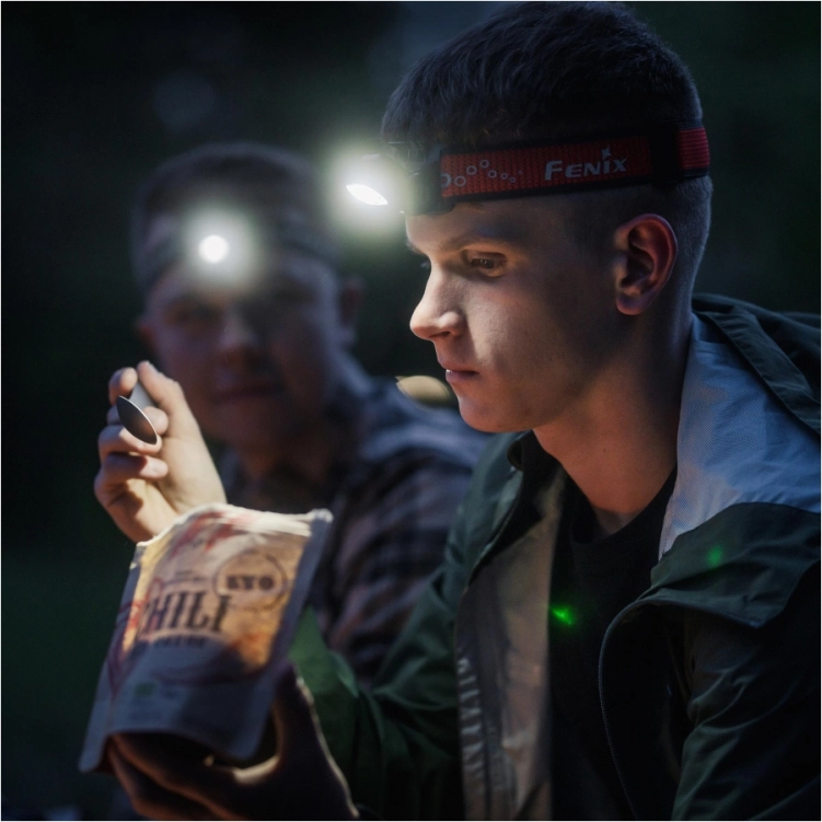 Latarka czołowa Fenix HM65R-T V2.0 czarna