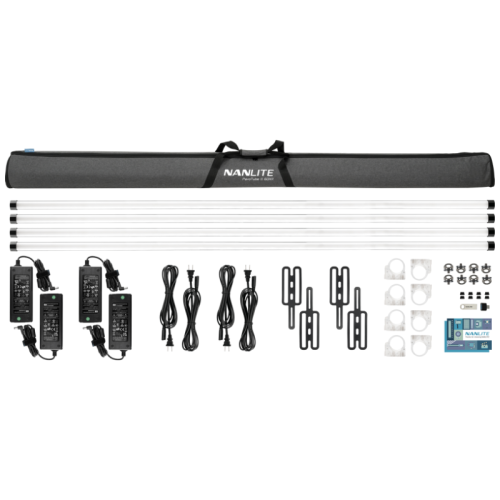 Zestaw Nanlite PavoTube II 60XR 4 tub LED RGBWW z CRMX (4-KIT-S)