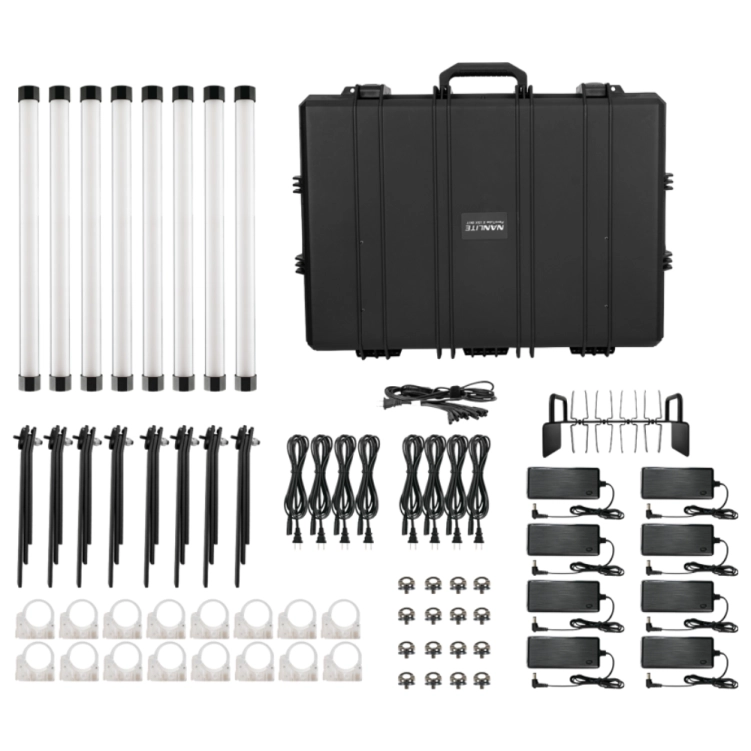 Miecz świetlny Nanlite PavoTube II 15XR – zestaw 8 tub LED