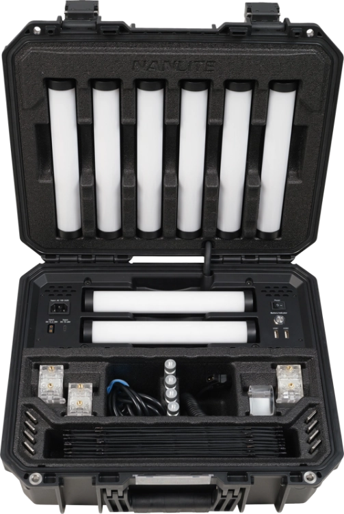 Miecz świetlny Nanlite PavoTube II 6XR – zestaw 8 tub LED