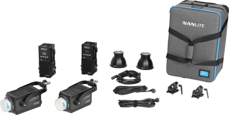Zestaw Nanlite Forza 500B II – 2 reflektory LED z walizka
