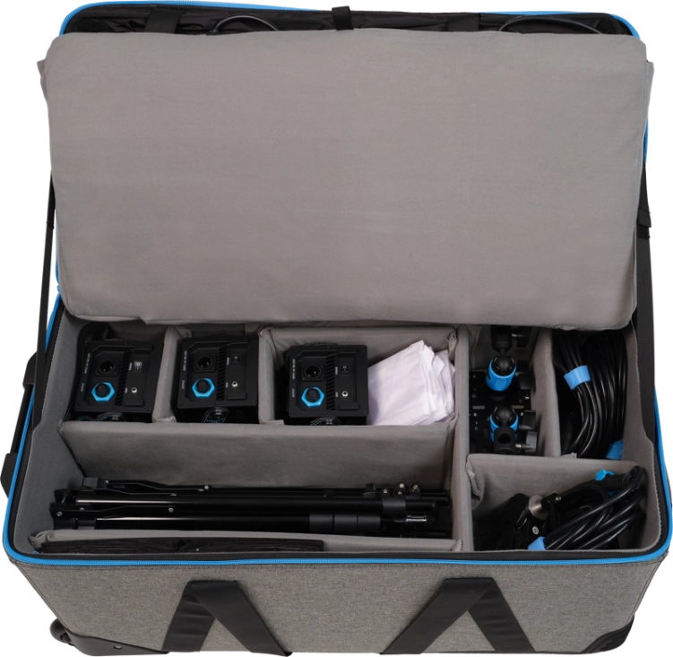 Zestaw Nanlite PavoSlim 60B – 3 panele LED ze statywami