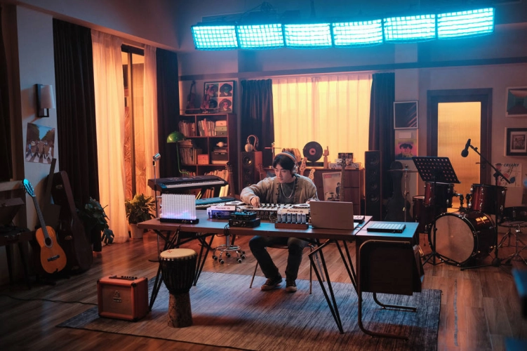 Zestaw Nanlite PavoSlim 60B – 3 panele LED ze statywami