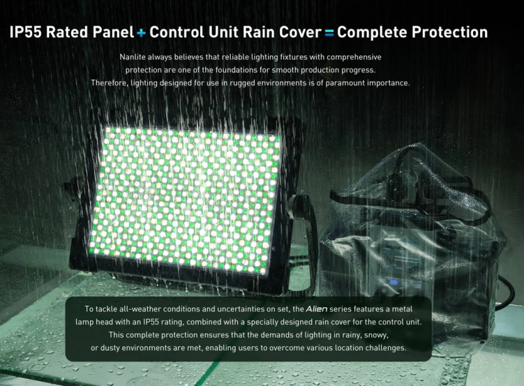 Panel LED RGB Nanlite Alien 150C