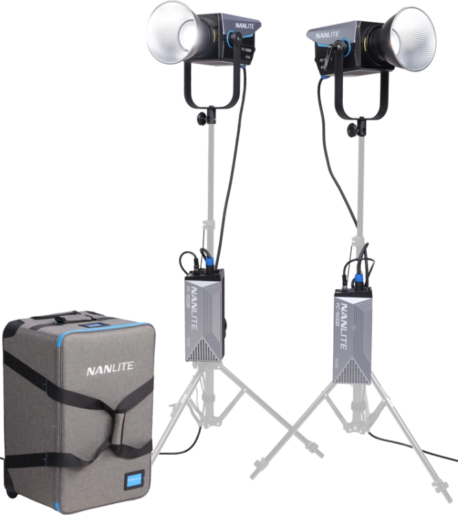 Zestaw Nanlite FC-500B – 2 reflektory LED z walizka