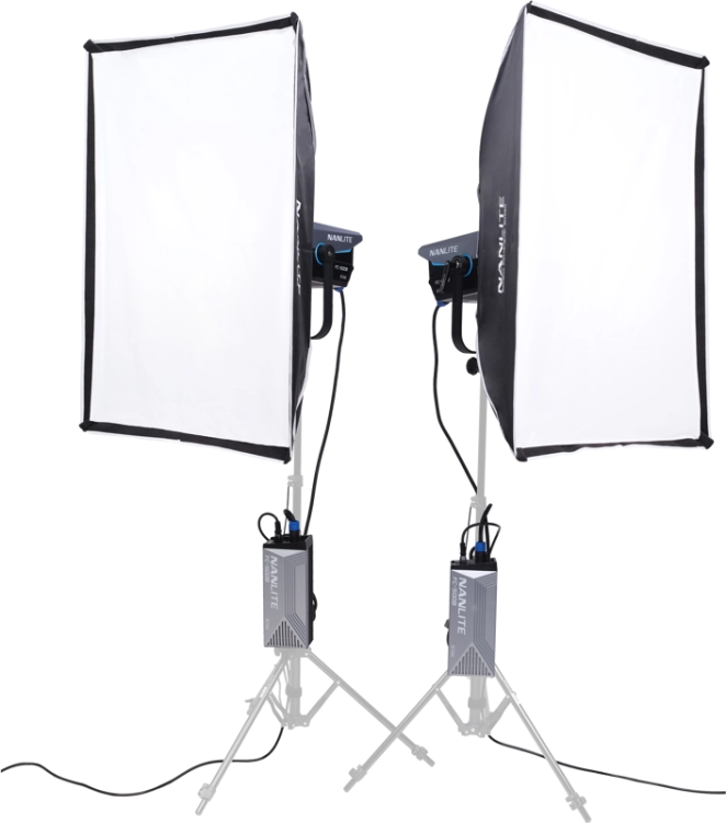 Zestaw Nanlite FC-500B – 2 reflektory LED z walizka