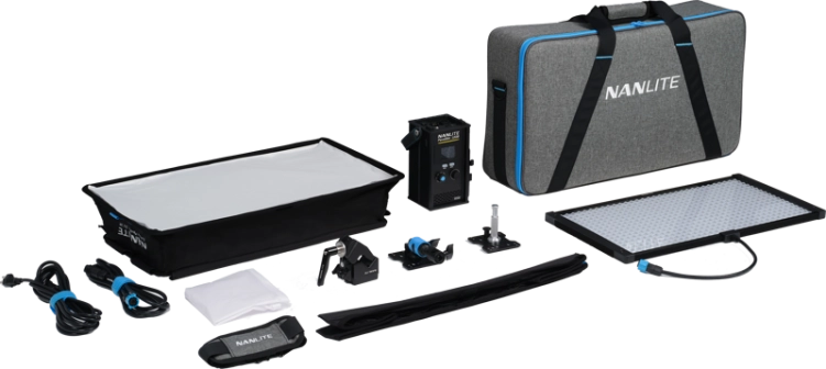 Panel LED Nanlite PavoSlim 120B – z softboxem i uchwytem