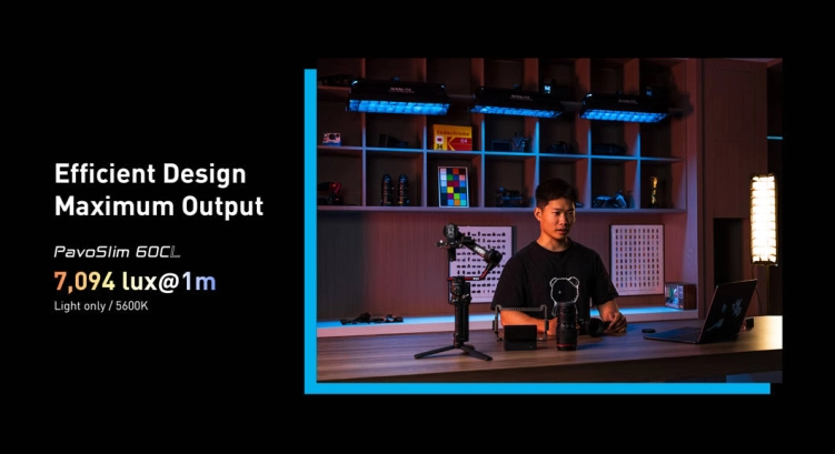 Panel LED Nanlite PavoSlim 60CL – RGBWW Slim