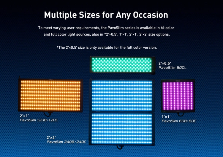 Panel LED Nanlite PavoSlim 60CL – RGBWW Slim