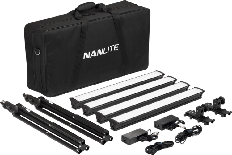 Zestaw Nanlite LG-E60 – 4 lampy LED do studia