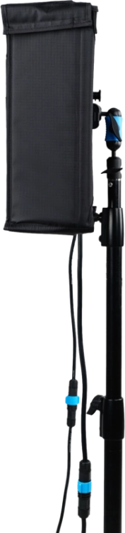 Statyw Nanlite Dual-Panel Coupler Kit – zestaw z softboxem dla Pavoslim 120B/120C
