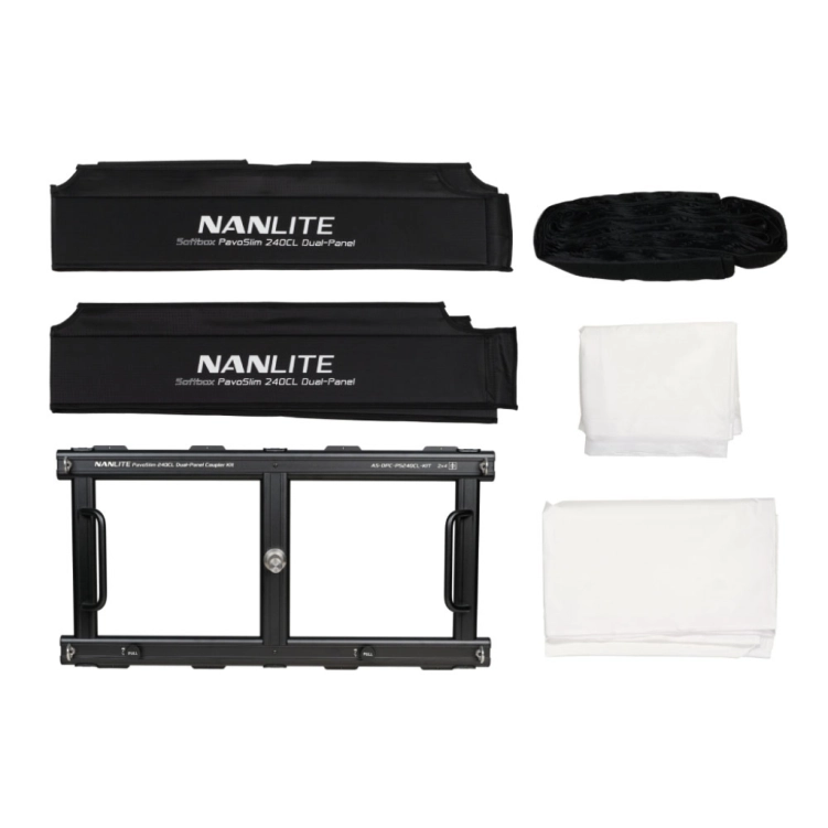 Zestaw do łącznia Nanlite PavoSlim 240CL – dual-panel coupler kit