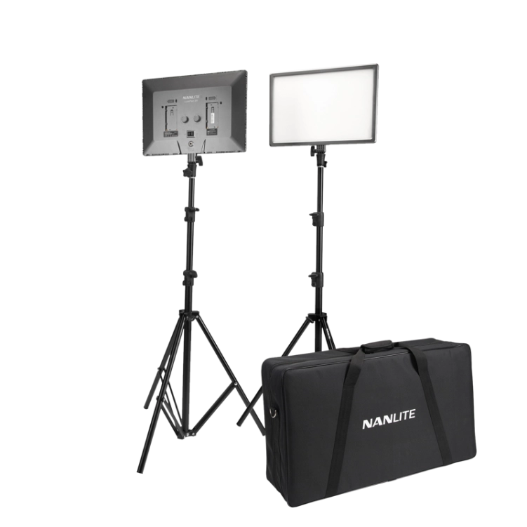 Zestaw Nanlite LumiPad 25 - 2 panele LED ze statywem i torba