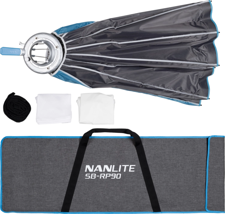 Softbox paraboliczny Nanlite Rapid 90 – SB-RP90