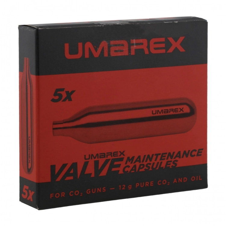 Nabój kapsuła CO2 Umarex 5 szt. 12 g konserwująco-czyszcząca