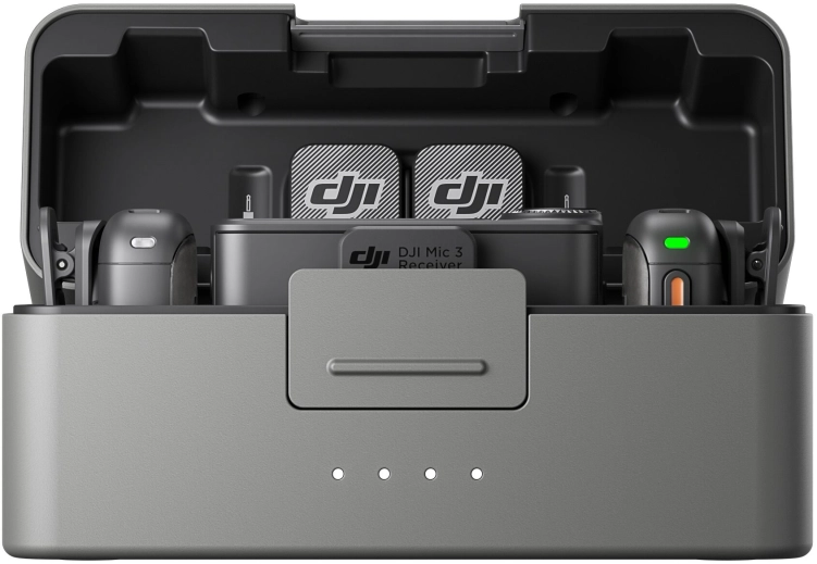 Zestaw bezprzewodowy DJI Mic 3 (2 TX + 1 RX + etui ładujące)