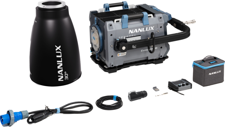 Lampa Nanlux Evoke 5000B + reflektor z 30°